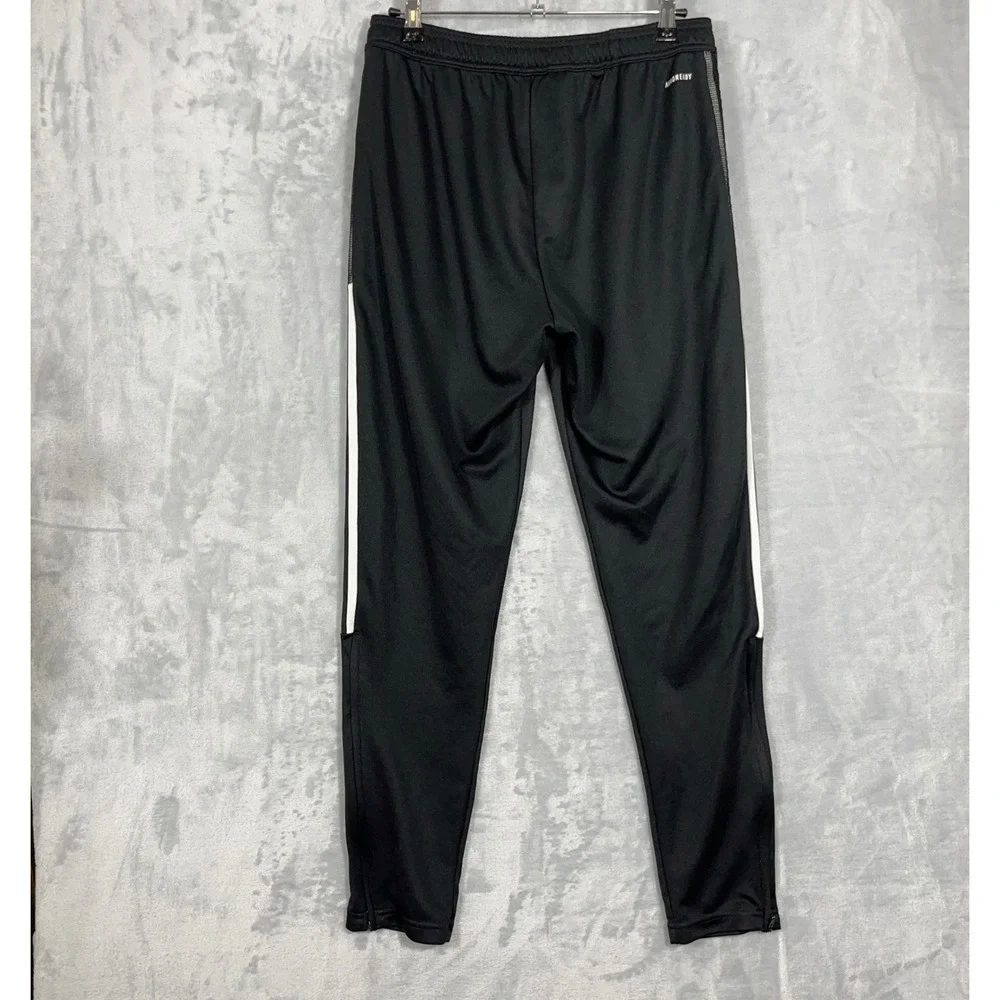 Adidas Mens Track Pants L Black Tiro AEROREADY Primegreen 3-Stripes Jogger